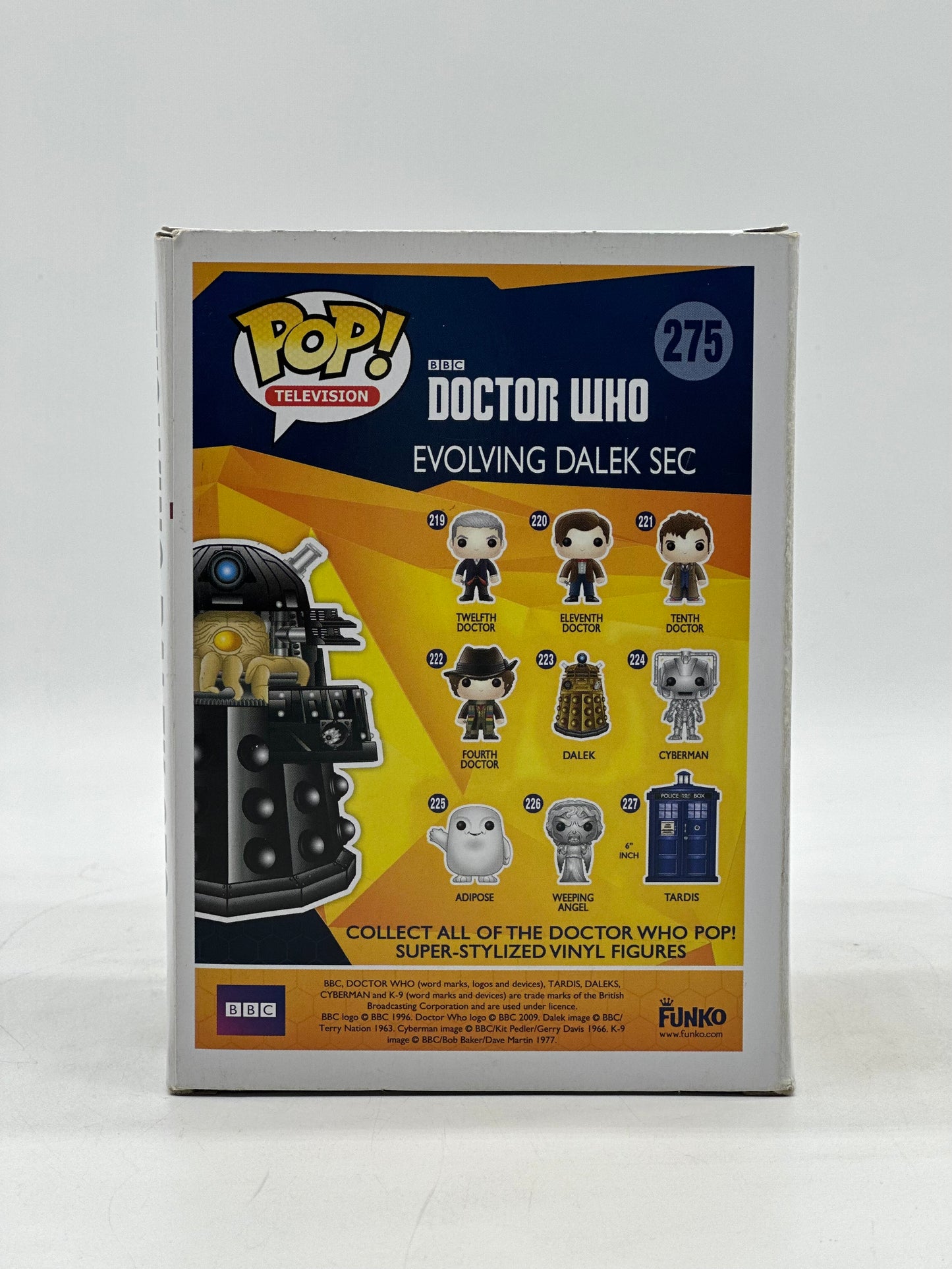 Pop! Television BBC Doctor Who 275 Evolving Dalek Sec GameStop Exclusive