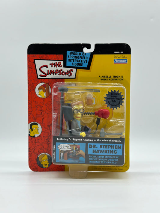 The Simpsons World Of Springfield Interactive Figure Dr. Stephen Hawking