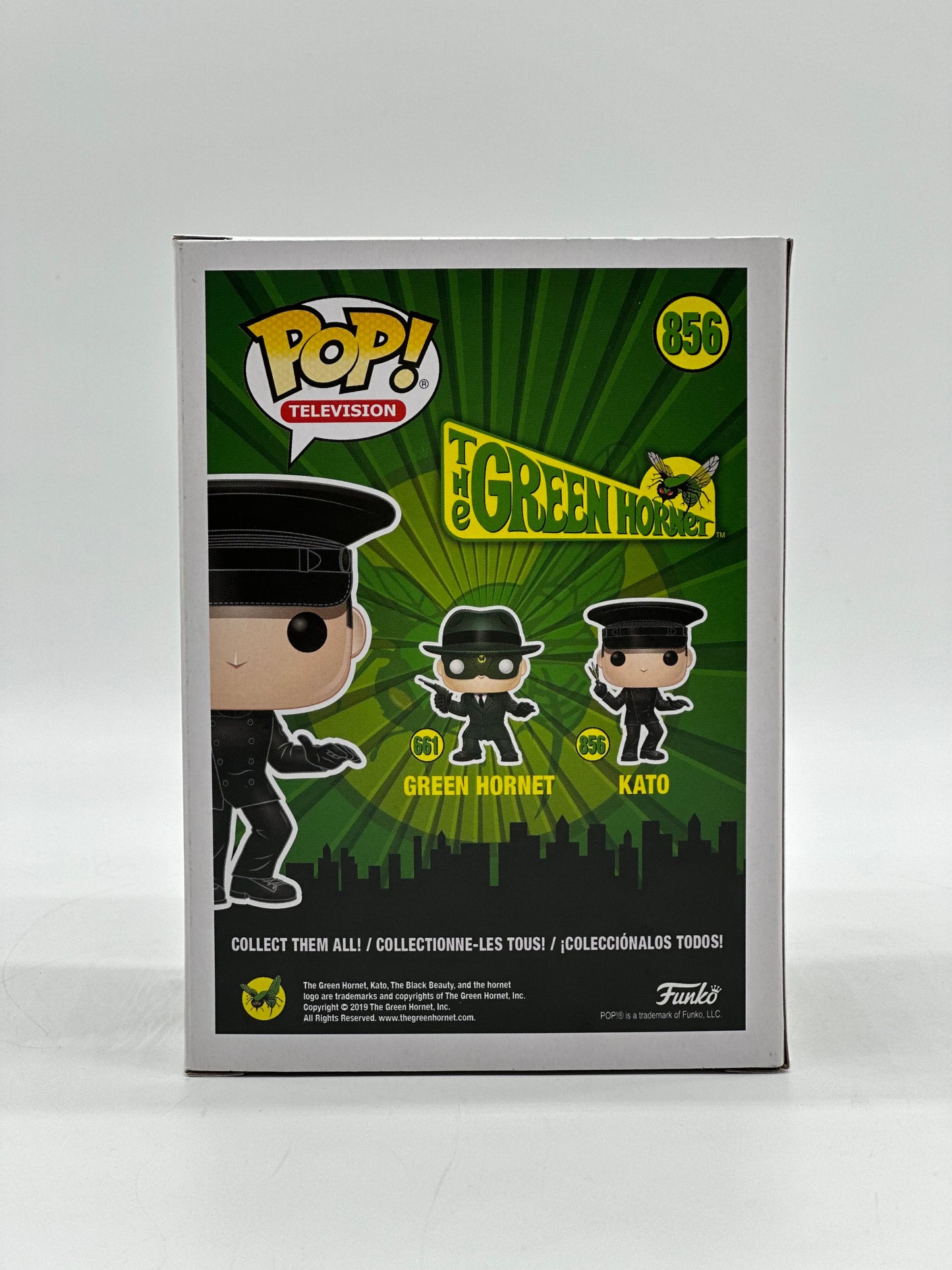 Pop! The Green Hornet 856 Kato Toy Tokyo San Diego 2019 Limited Edition