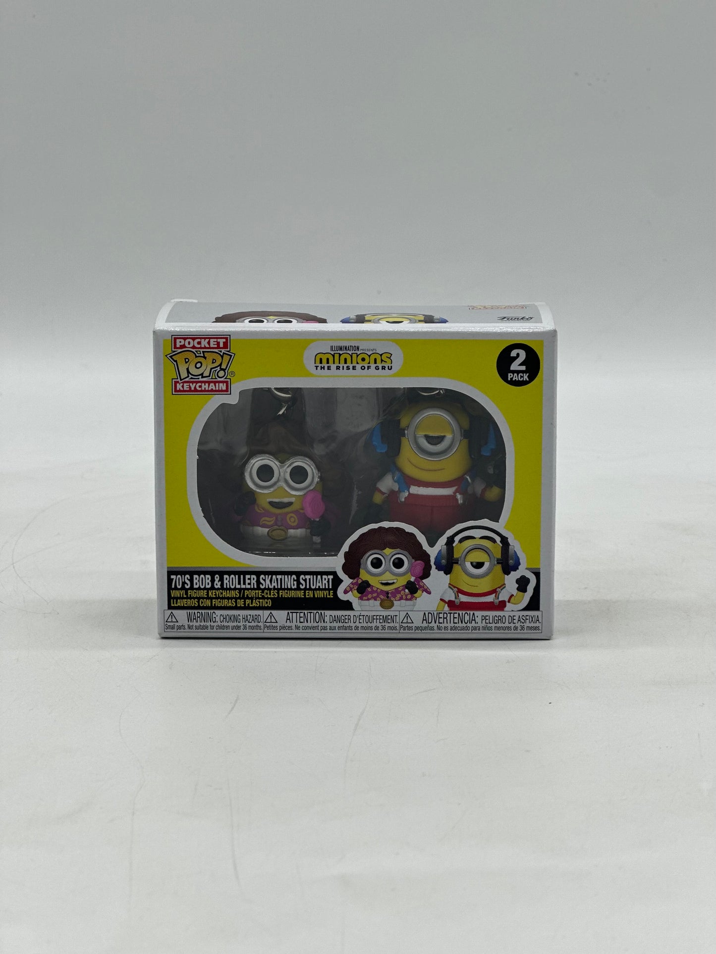 Pocket Pop! Keychain Illumination Presents Minions The Rise Of Gru Set