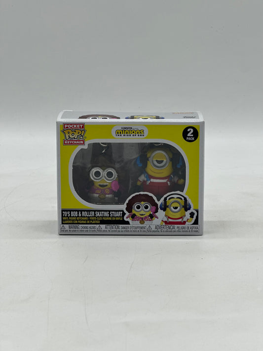 Pocket Pop! Keychain Illumination Presents Minions The Rise Of Gru Set