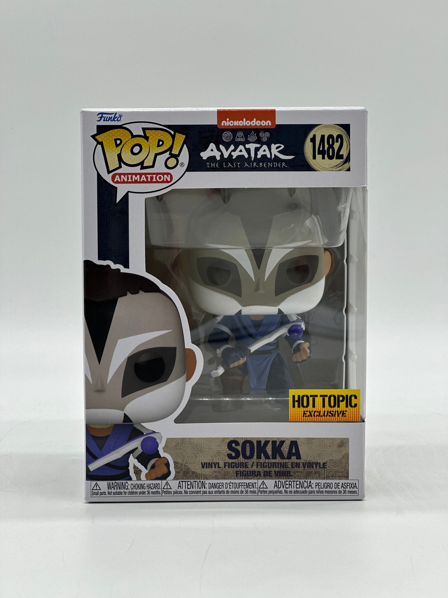 Pop! Animation Nickelodeon Avatar The Last Airbender 1482 Sokka HotTopic Exclusive