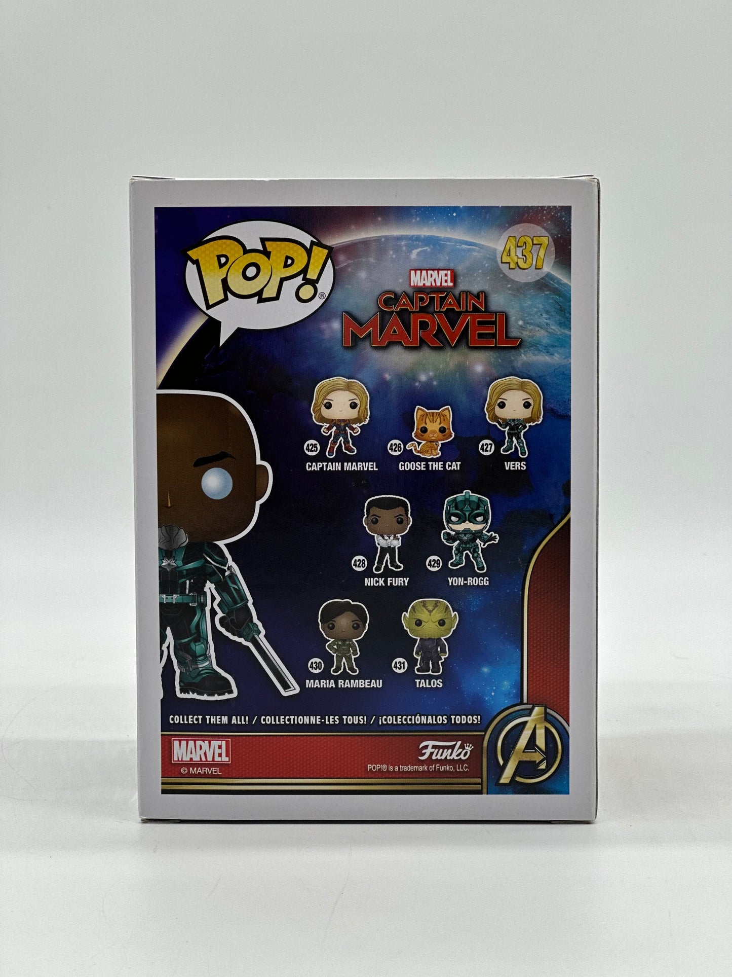 Pop! Marvel Captain Marvel 437 Korath 2019 Spring Convention Limited Edition Exclusive