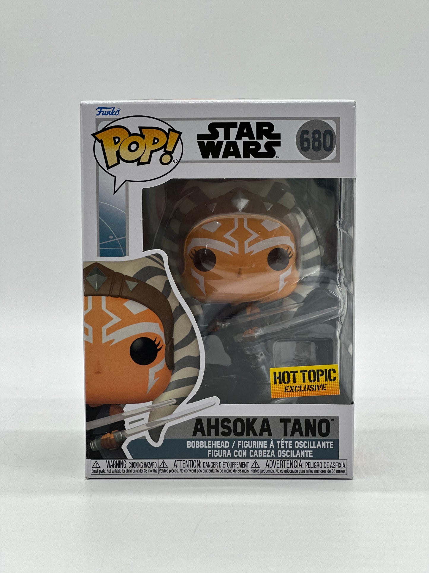 Pop! Star Wars 680 Ahsoka Tano HotTopic Exclusive