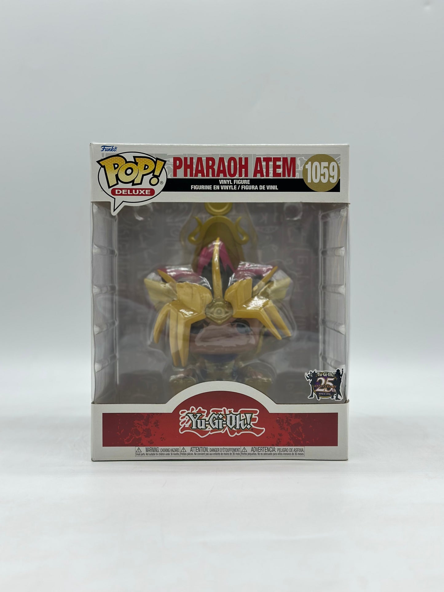 Pop! Deluxe Yu-Gi-Oh! 1059 Pharaoh Atem 25TH Anniversary 8’Inch