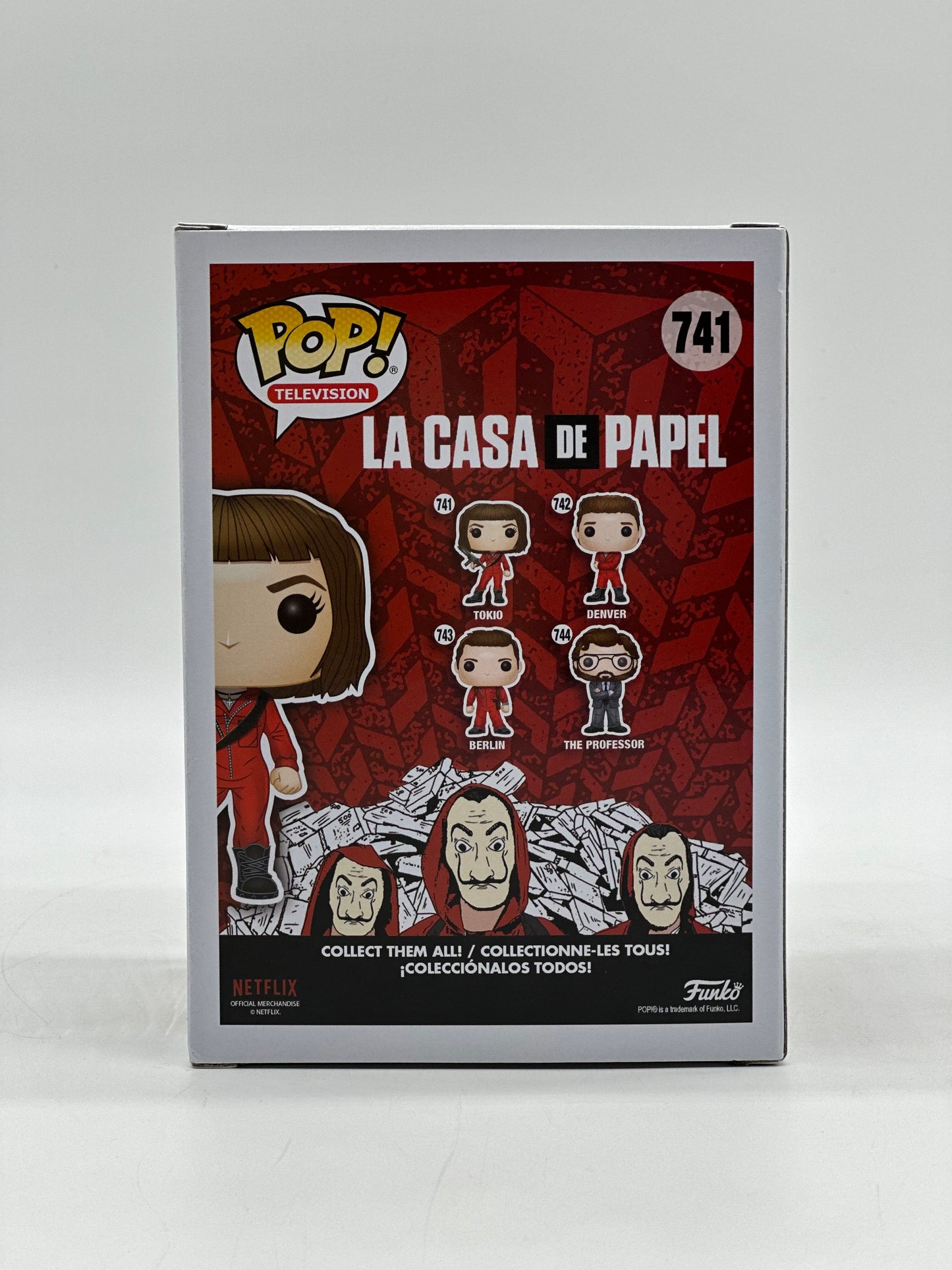 Pop! Television La Casa de Papel 741 Tokio