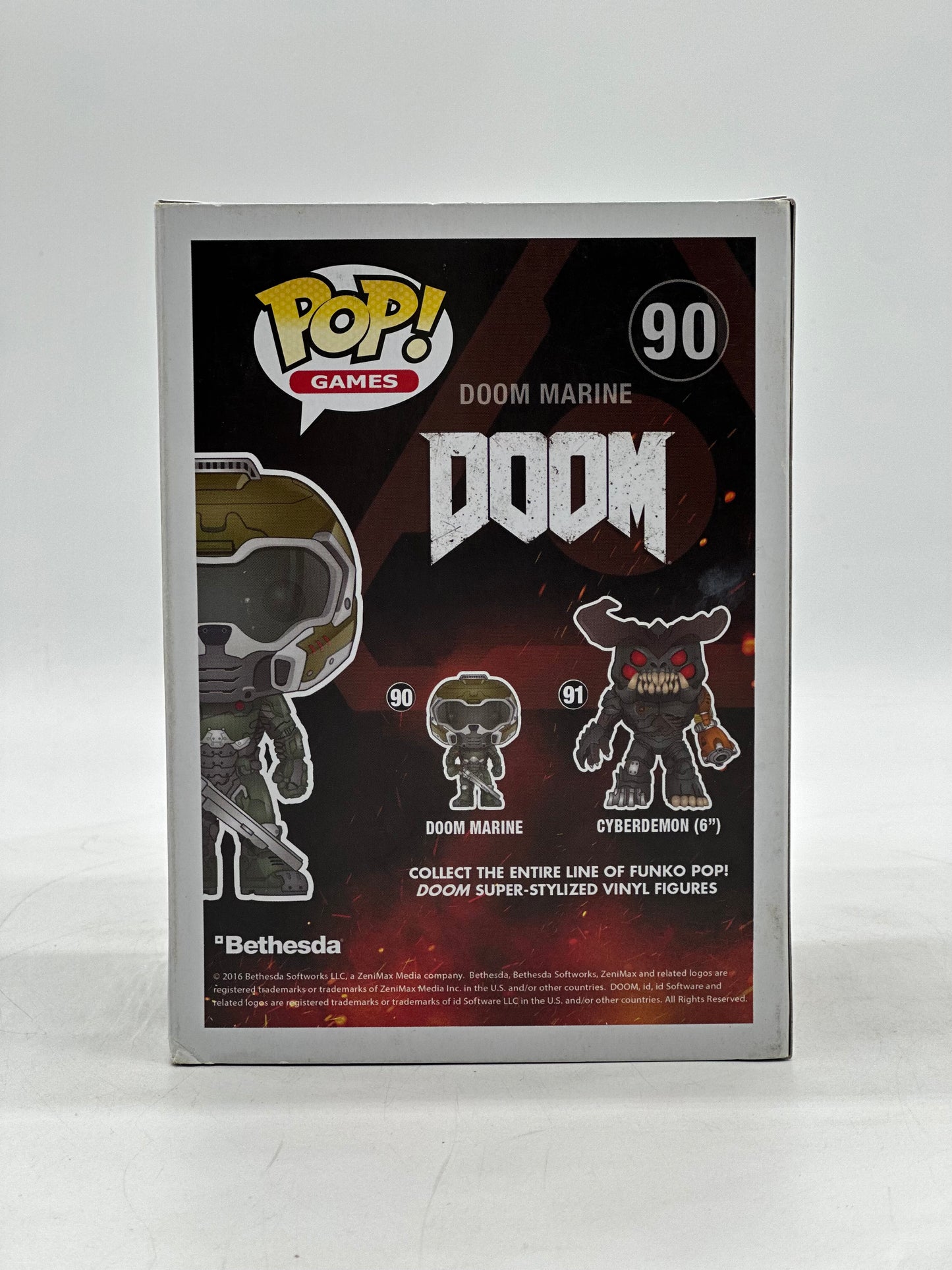 Pop! Games Doom 90 Doom Marine Only GameStop