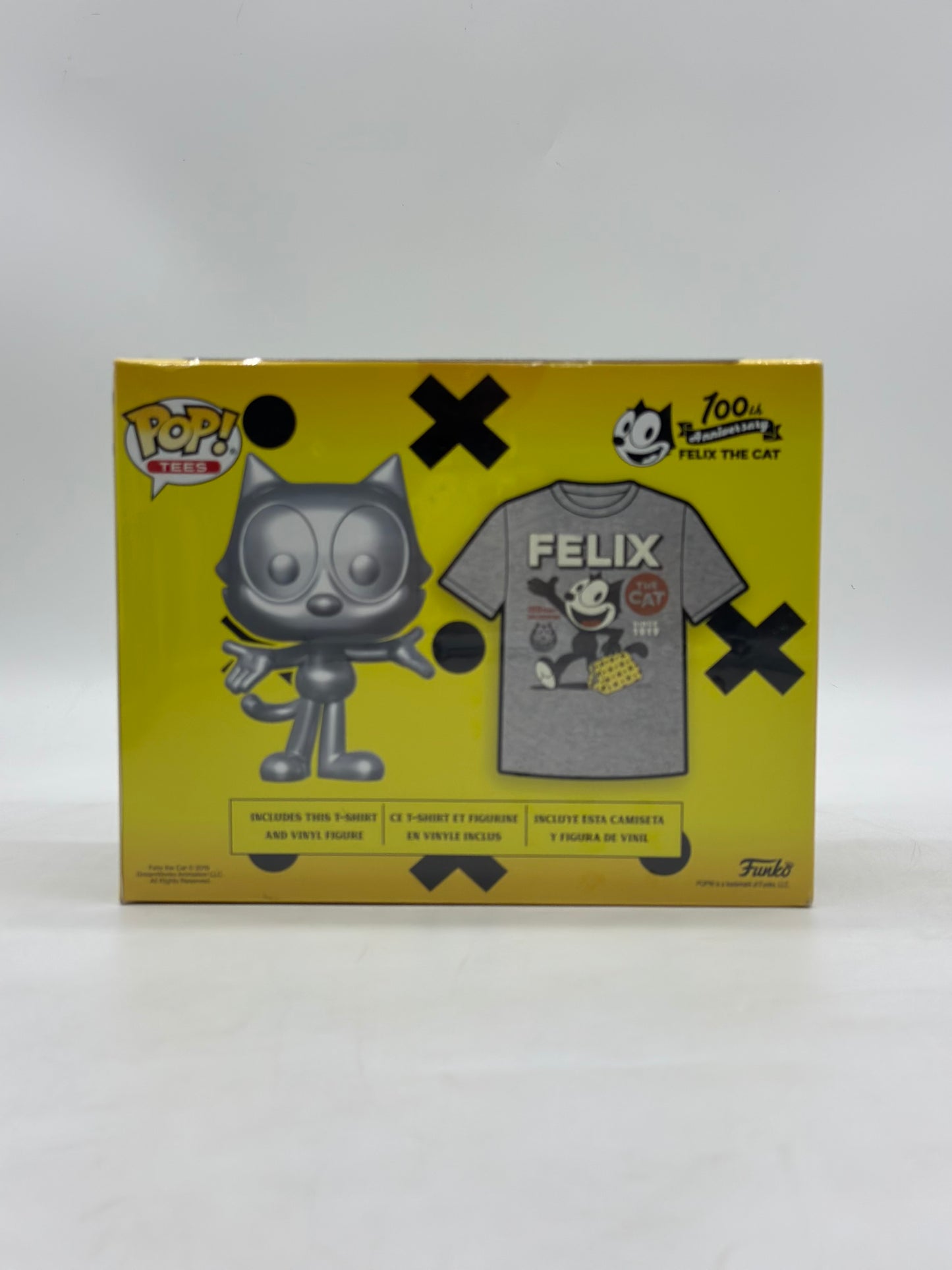 Pop! Tees 100Th Anniversary Felix The Cat Collectors Edition Box Target Exclusive Talla M