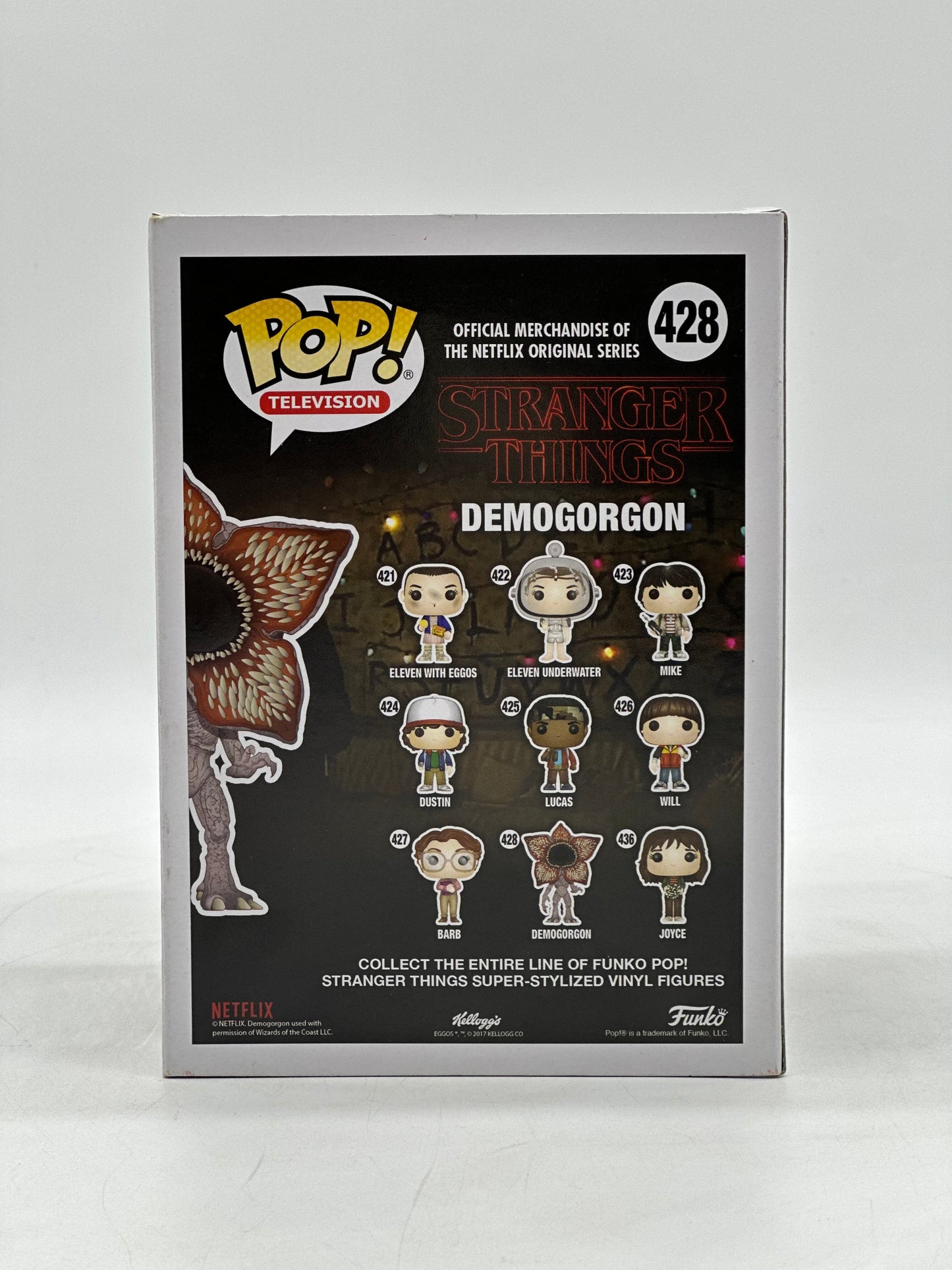 Pop! Television A Netflix Original Series Stranger Things 428 Demogorgon Chase Limited Edition