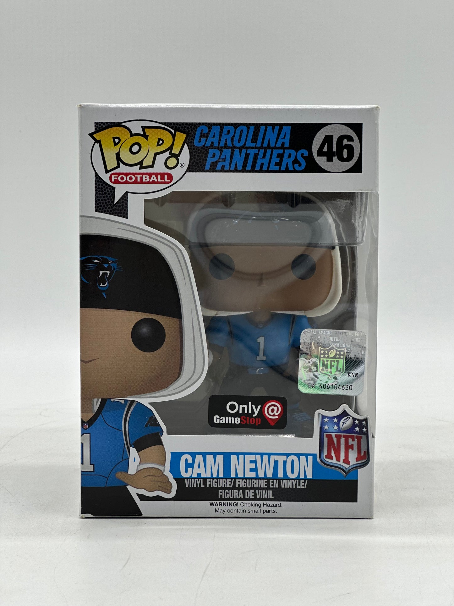 Pop! Football Carolina Panthers 46 Cam Newton NFL Only GameStop