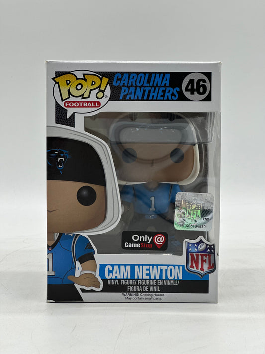 Pop! Football Carolina Panthers 46 Cam Newton NFL Only GameStop