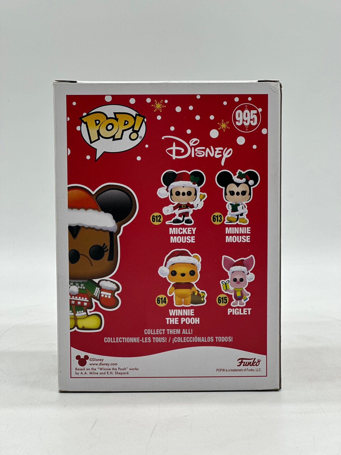 Pop! Disney 995 Gingerbread Minnie Mouse Funko Limited Edition