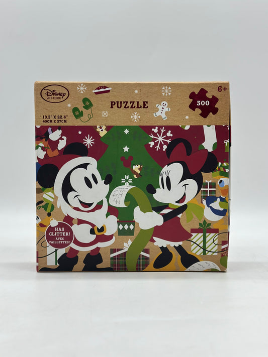 Disney Mickey Mouse & Minnie Mouse Christmas Puzzlee