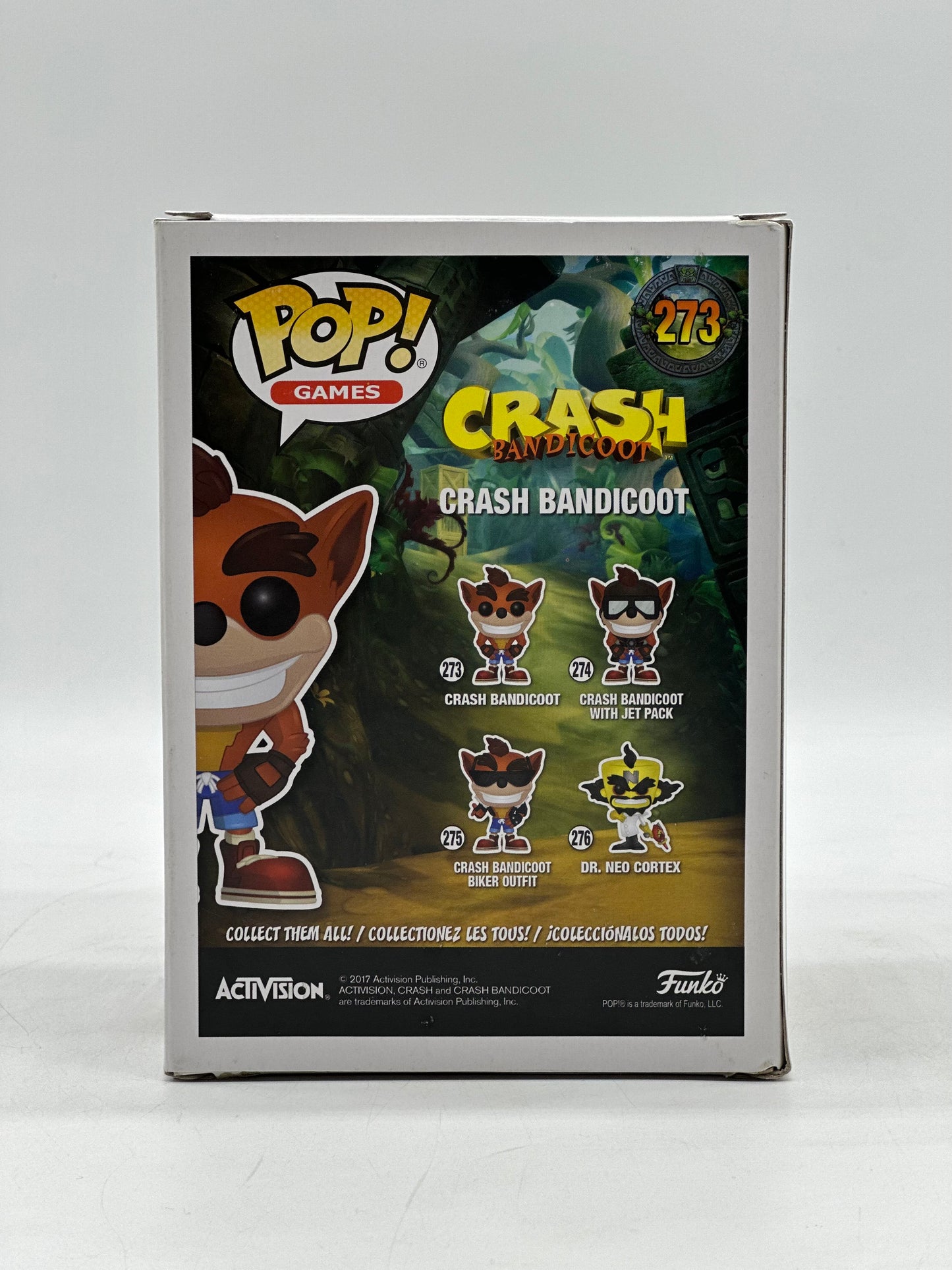 Pop! Games Crash Bandicoot 273 Crash Bandicoot Glows In The Dark Only Best Buy