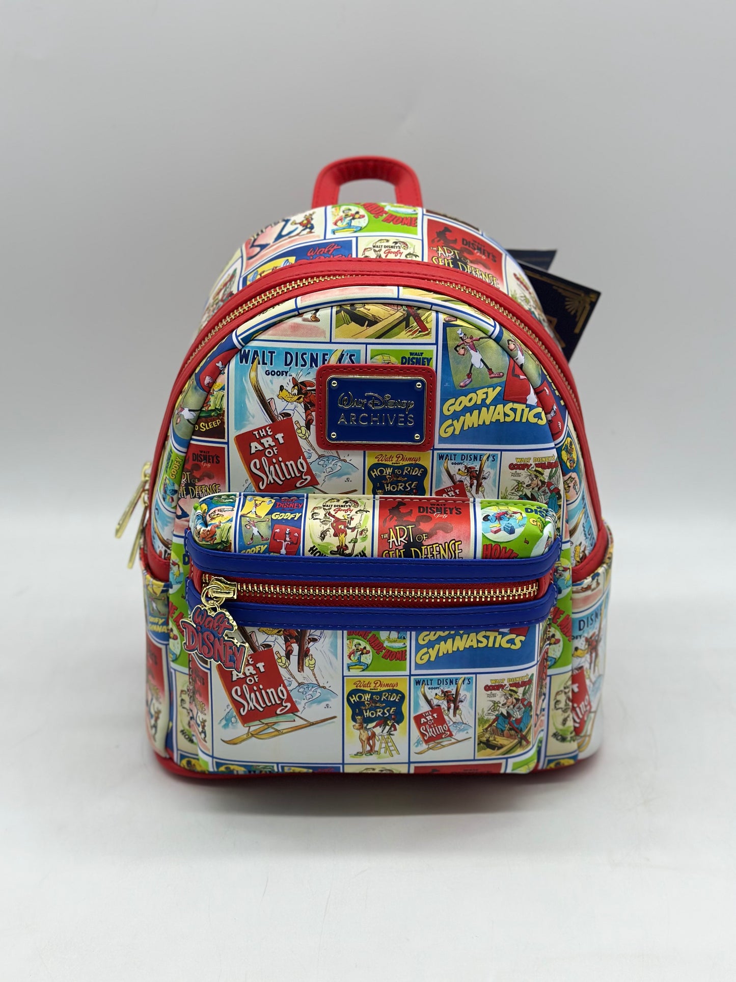 Disney Walt Disney Archives Goofy Posters Backpack