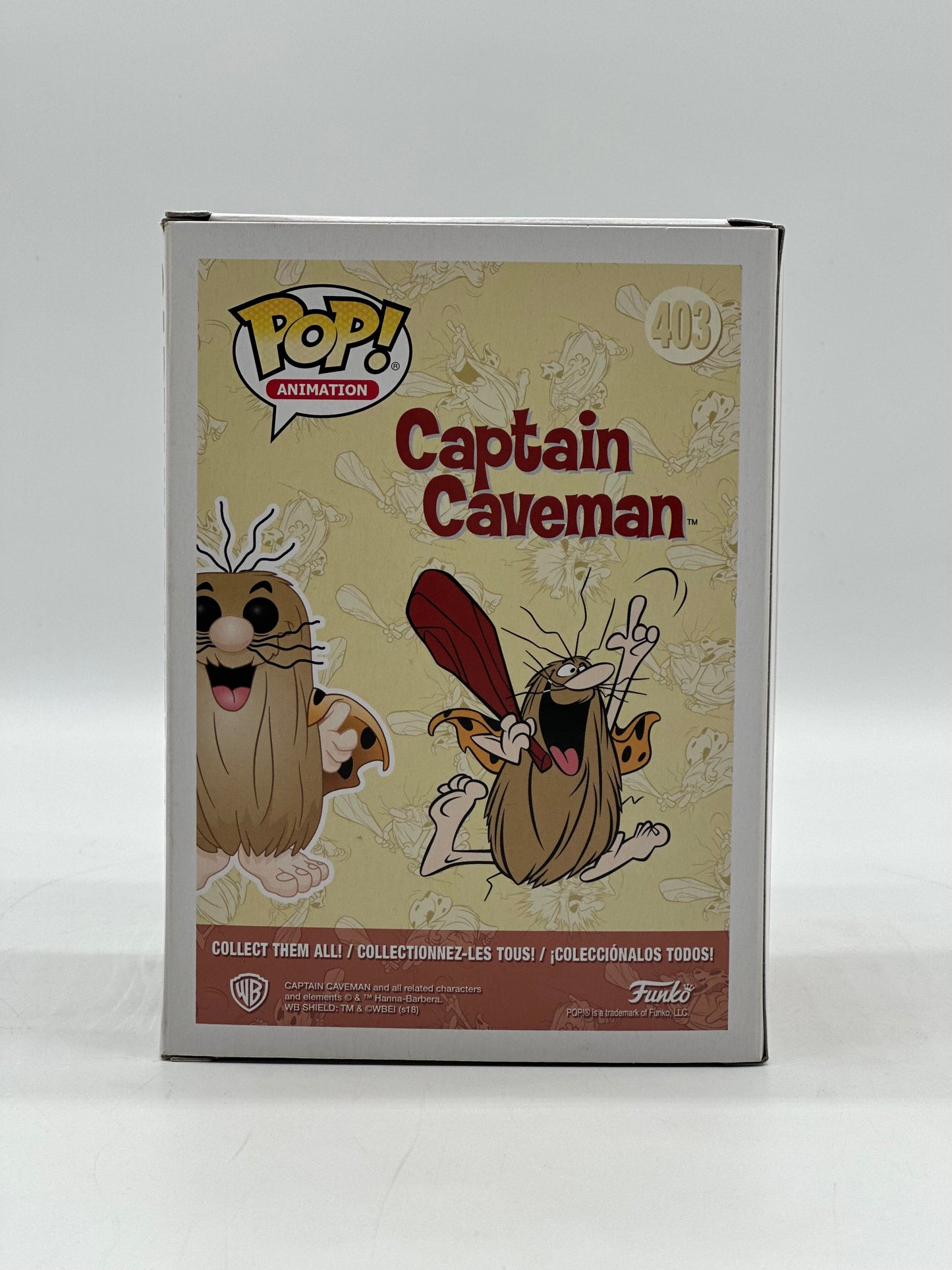 Pop! Animation Captain Caveman 403 Captain Caveman 2018 Summer Convention Limited Edition