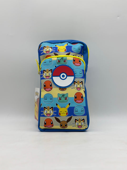 Pokemon Crossbody Bag Sling Pack Pokeball Blue For Kids