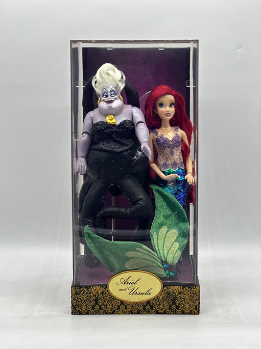 Disney Fairytale Designer Collection Ariel And Ursula Limited Edition Doll Set