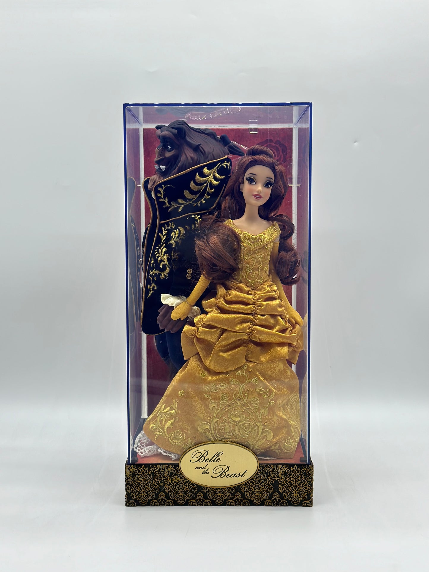 Disney Fairytale Designer Collection Belle And The Beast Limited Edition Doll Set