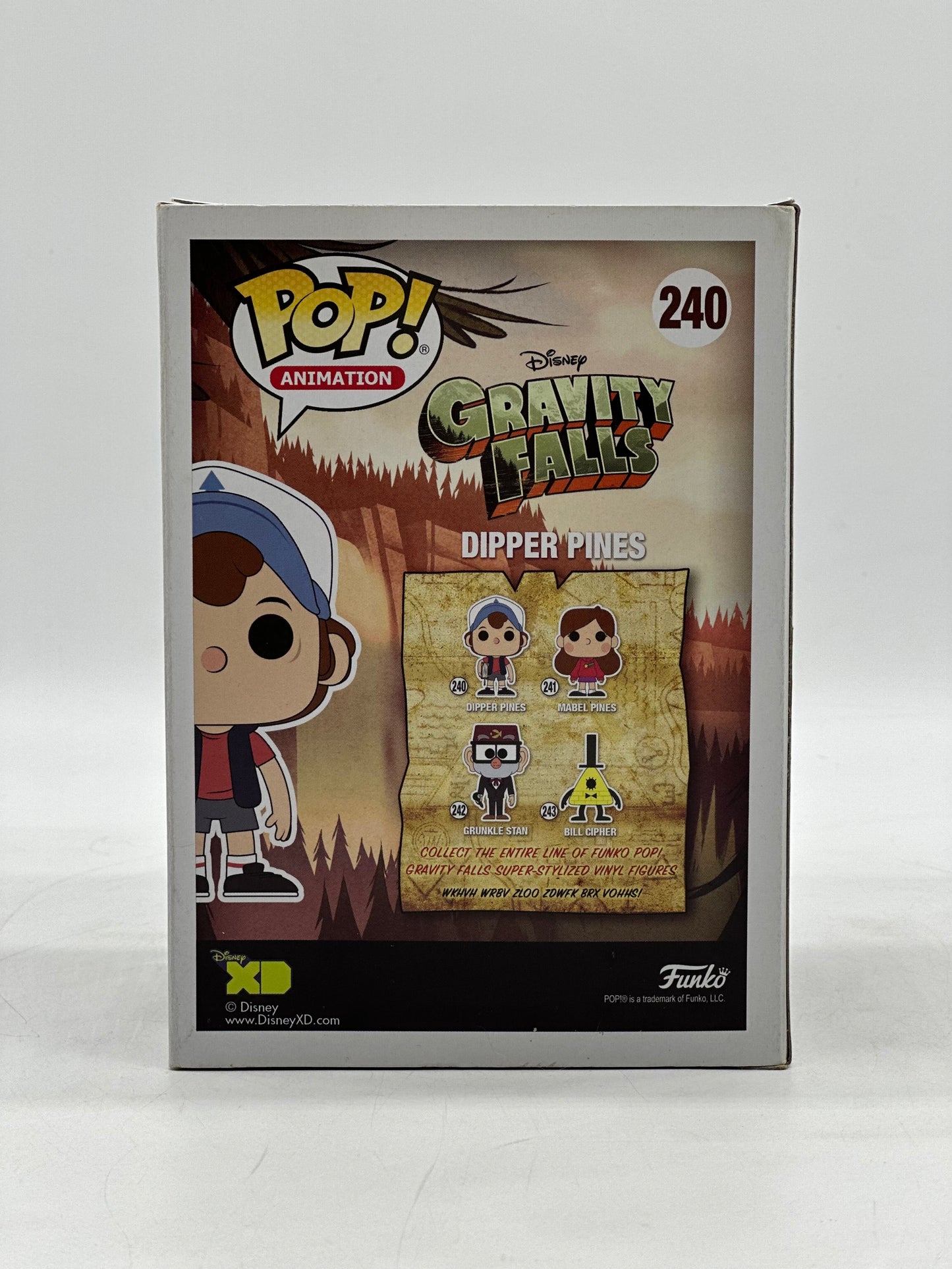 Pop! Animation Disney Gravity Falls 240 Glow Chase Limited Edition