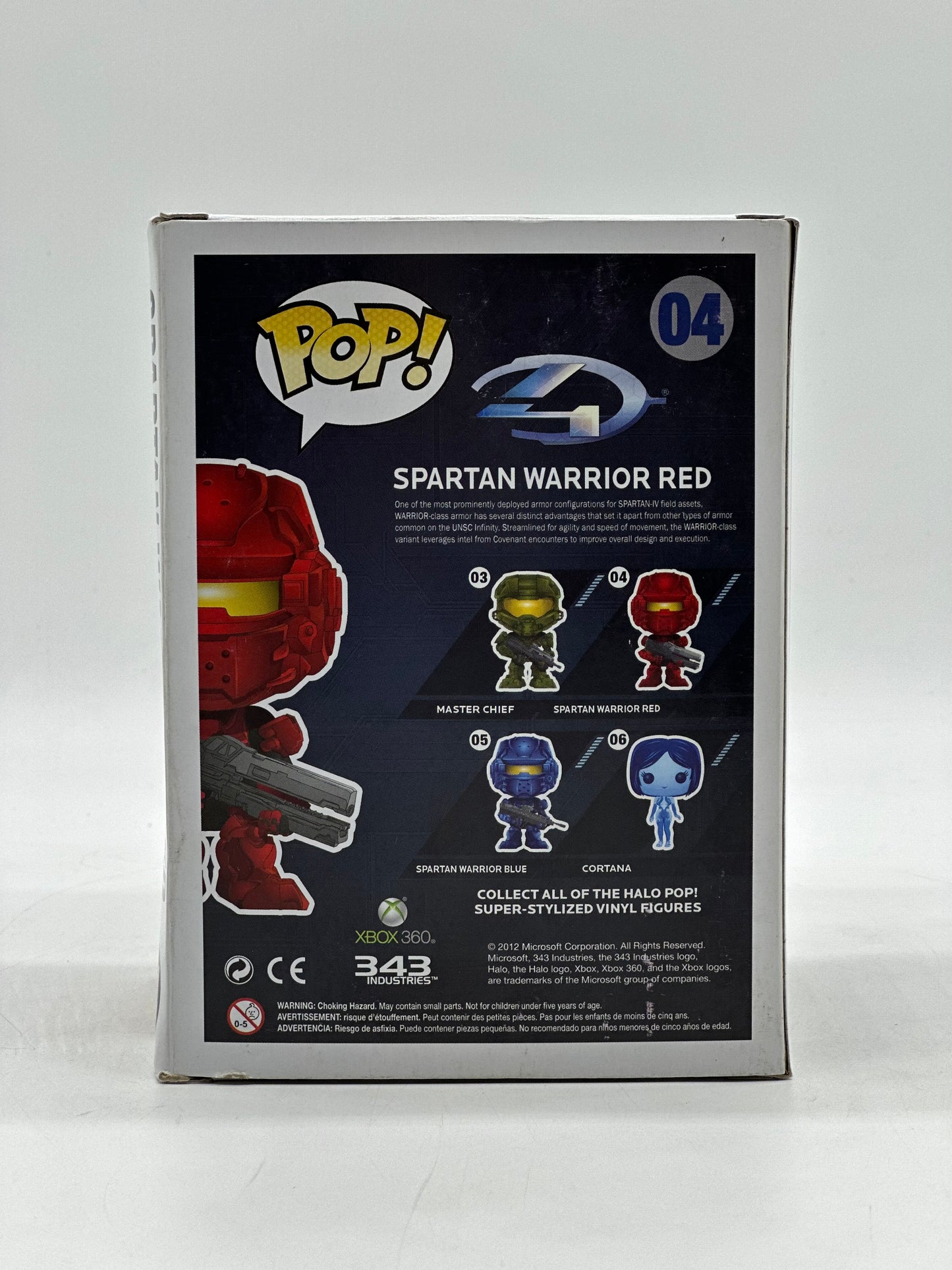 Pop! Halo 4 04 Spartan Warrior Red