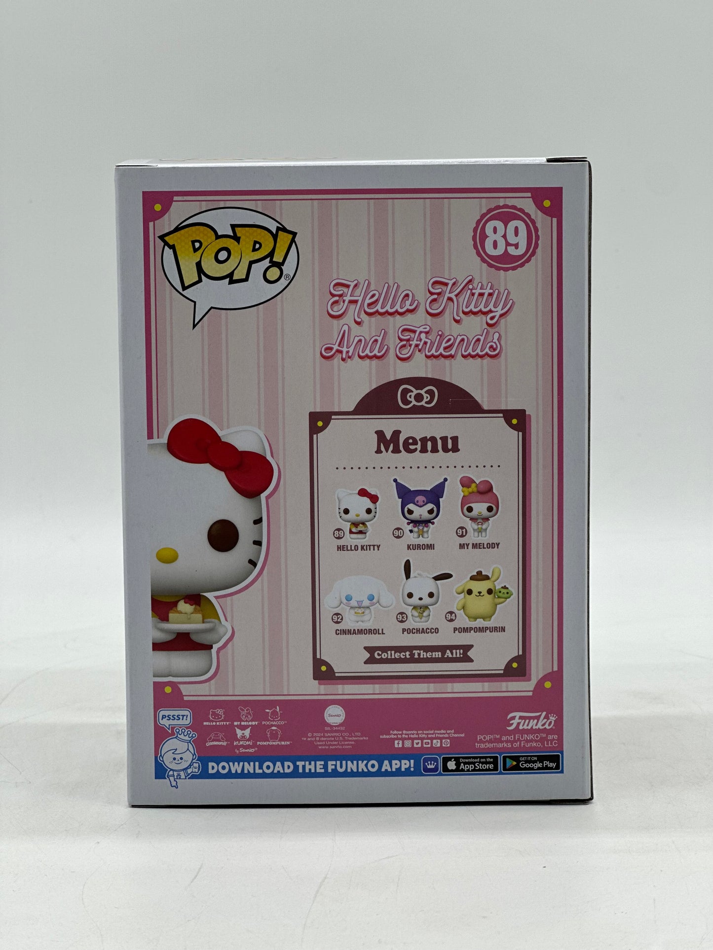 Pop! Hello Kitty And Friends 89 Hello Kitty