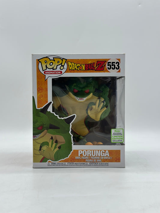 Pop! Animation Dragon Ball Z 553 Porunga 2019 Spring Convention Limited Edition Exclusive 8’Inch