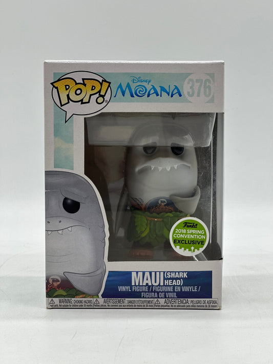 Pop! Disney Moana 376 Maui (Shark Head) 2018 Spring Convention Exclusive