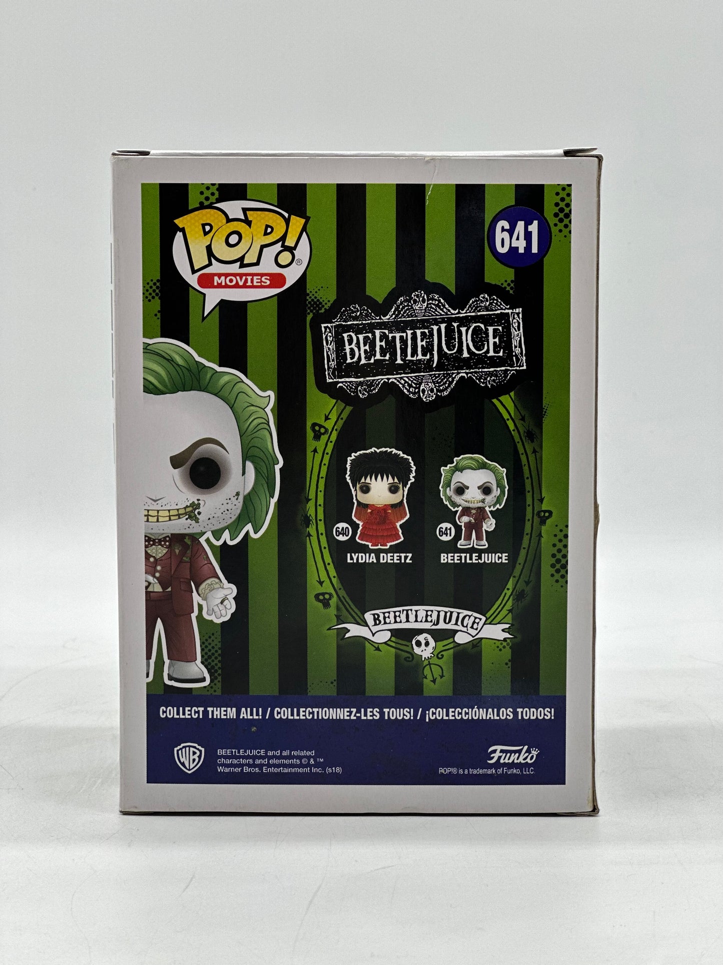 Pop! Movies Beetlejuice 641 Beetlejuice HotTopic Exclusive