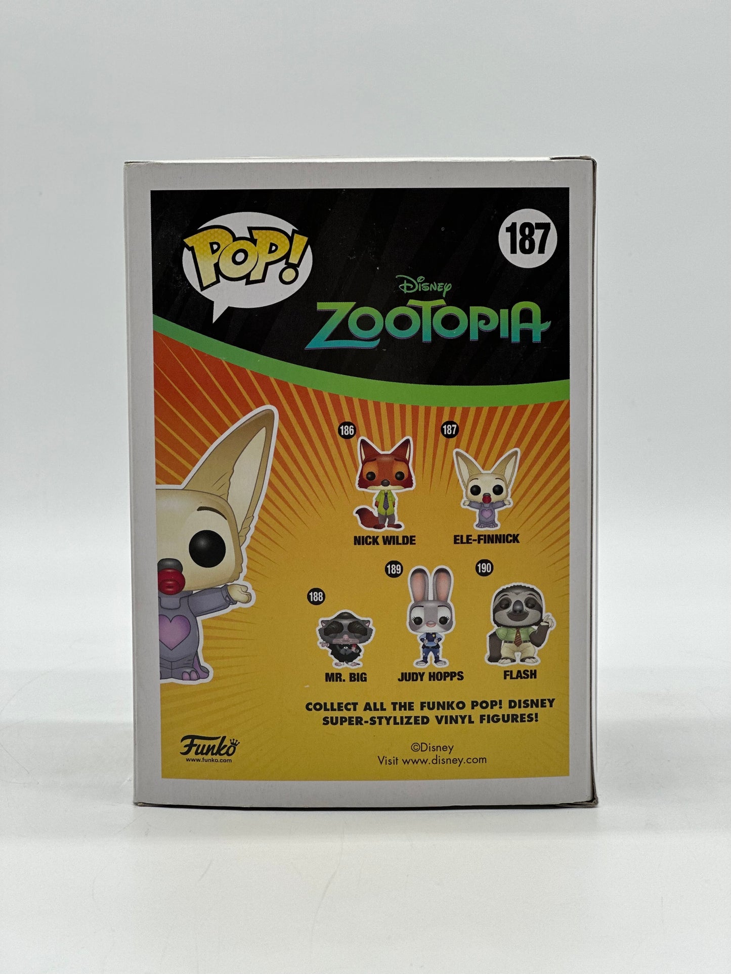 Pop! Disney Zootopia 187 Ele - Finnick