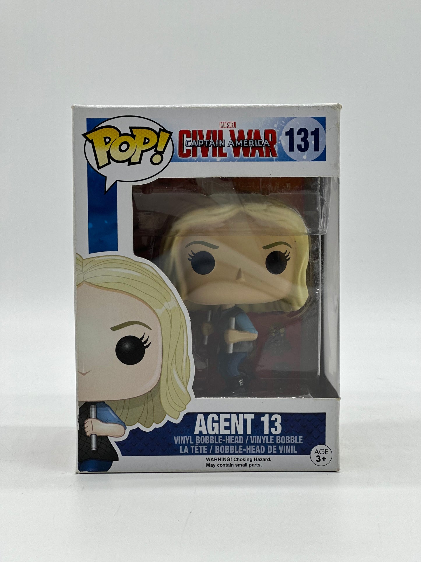 Pop! Marvel Civil War Captain America 131 Agent 13