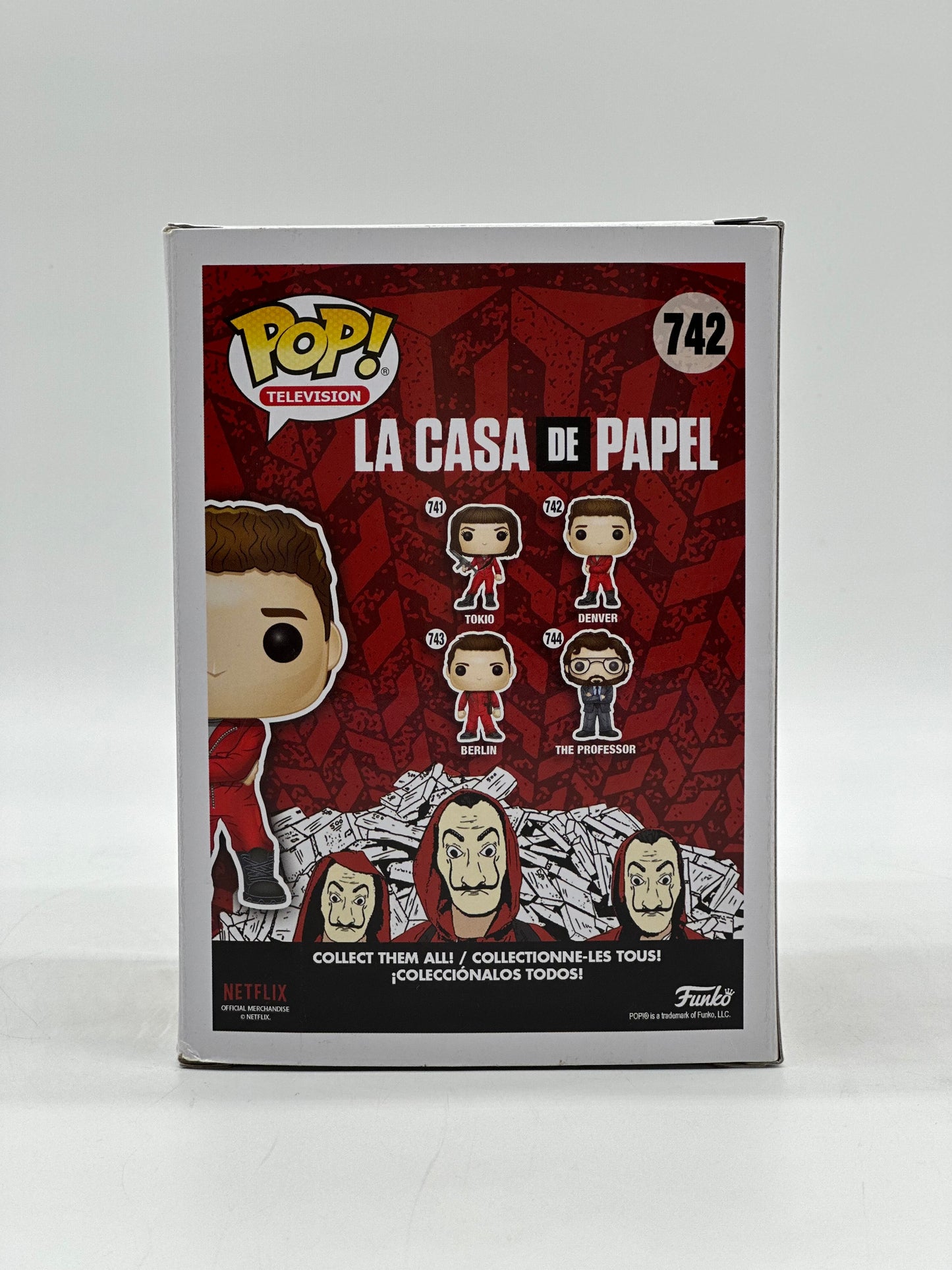 Pop! Television La Casa de Papel 742 Denver