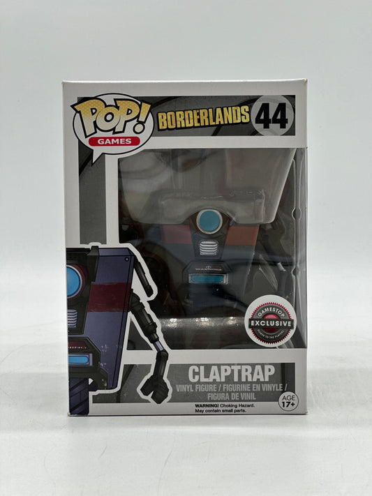 Pop! Games Borderlands 44 Claptrap GameStop Exclusive