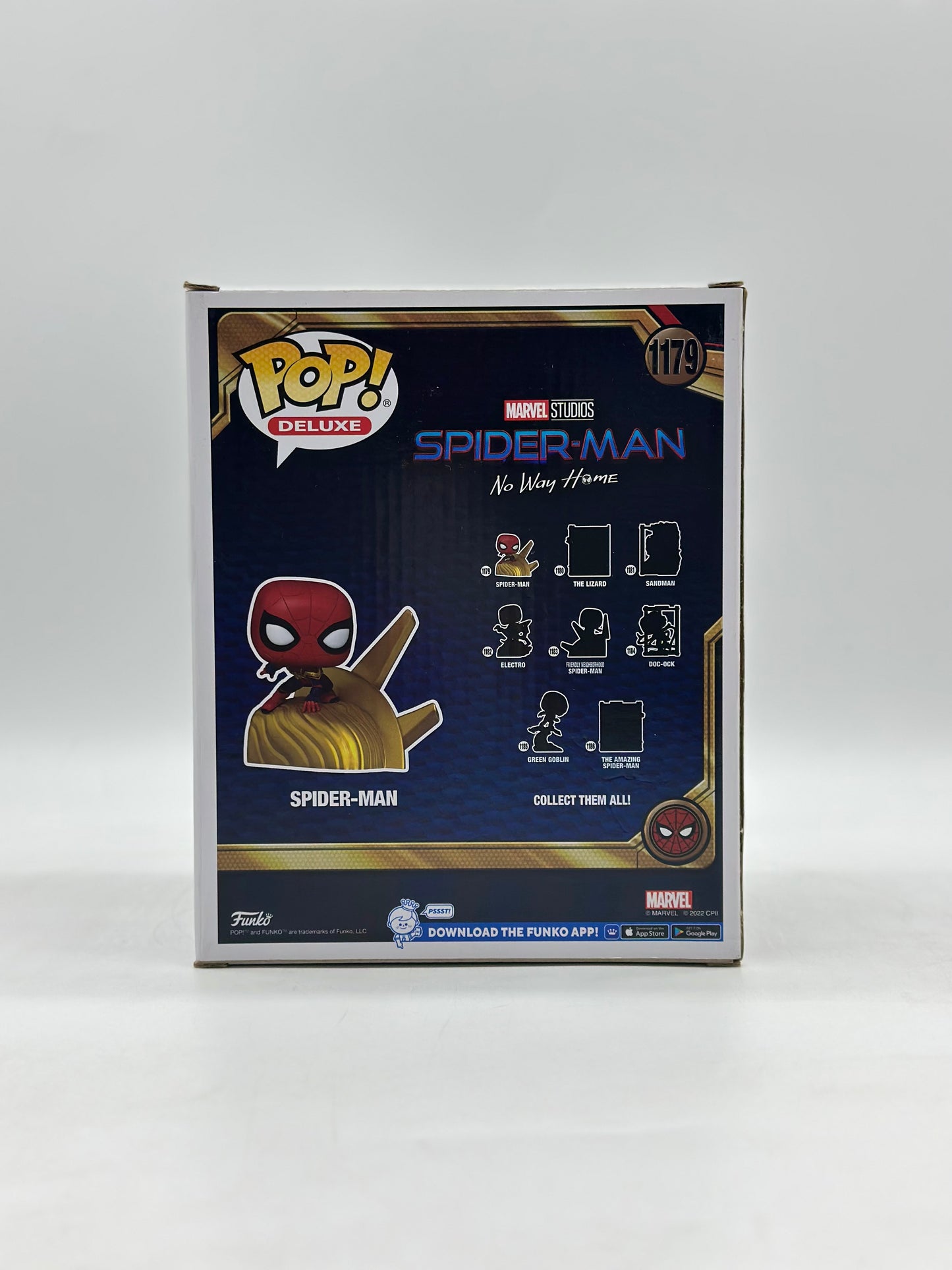 Pop! Deluxe Marvel Studios Spider - Man No Way Home Spider-Man Final Battle Series Target Con 2023 Limited Edition Exclusive 8’Inch