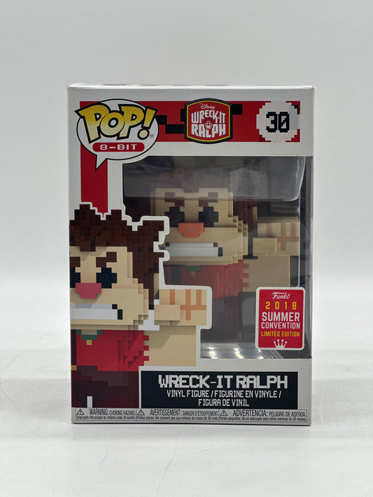 Pop! 8-Bit Disney Wreck-It Ralph 30 Wreck-It Ralph 2018 Summer Convention Limited Edition