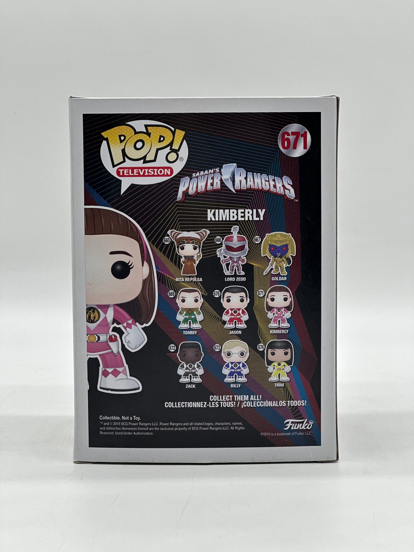 Pop! Television Saban’s Power Rangers 671 Kimberly