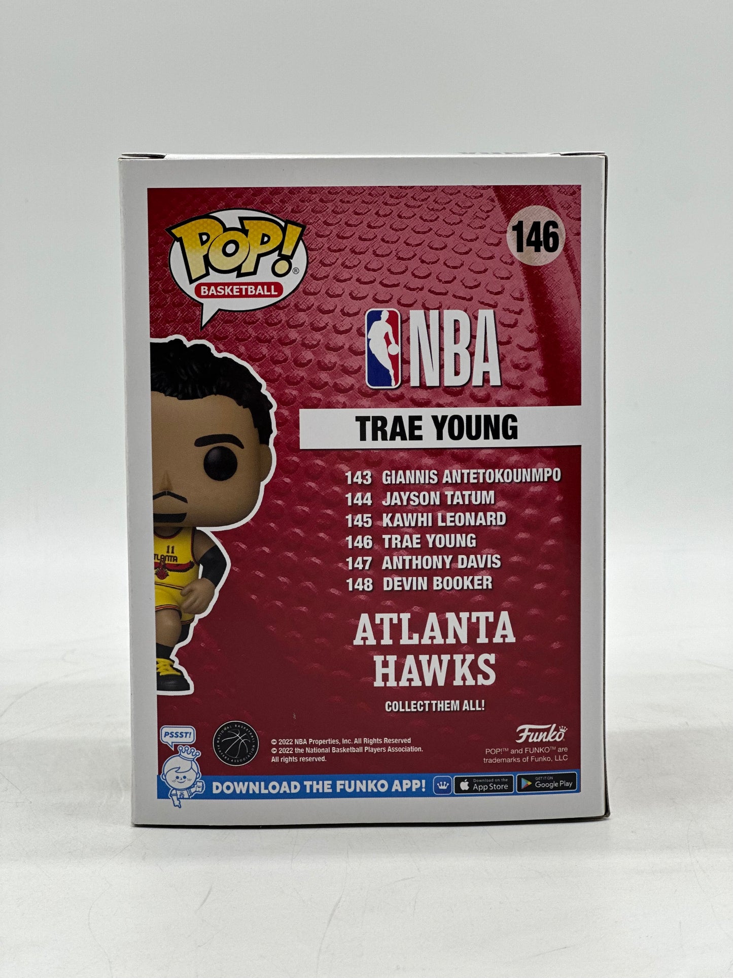 Pop! Basketball Atlanta Hawks Basketball 146 Trae Young