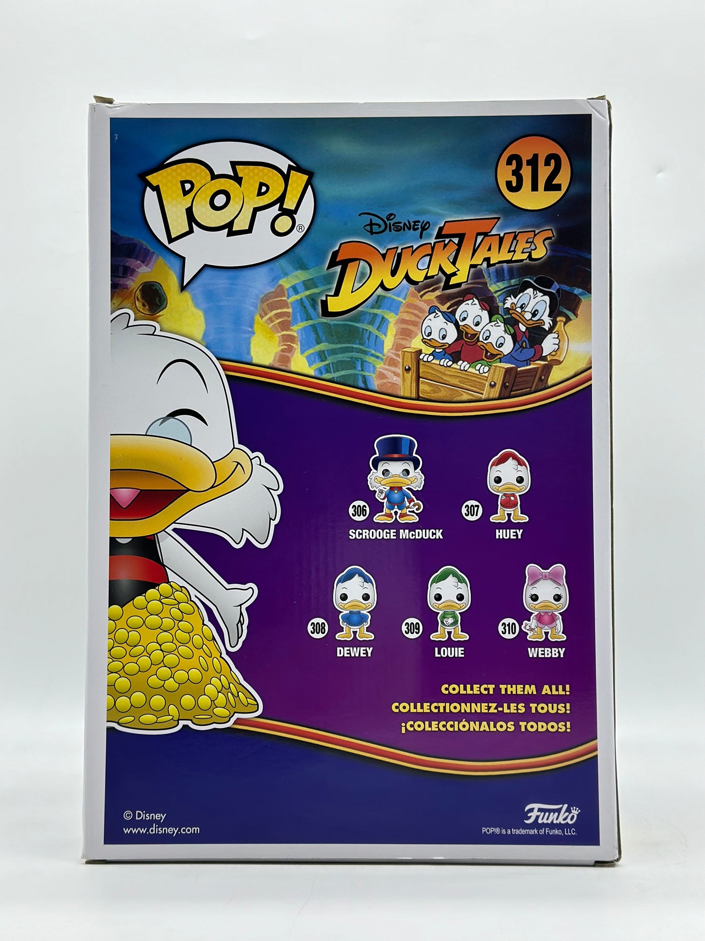 Pop! Disney 312 Scrooge McDuck Only At Target 10’Inch