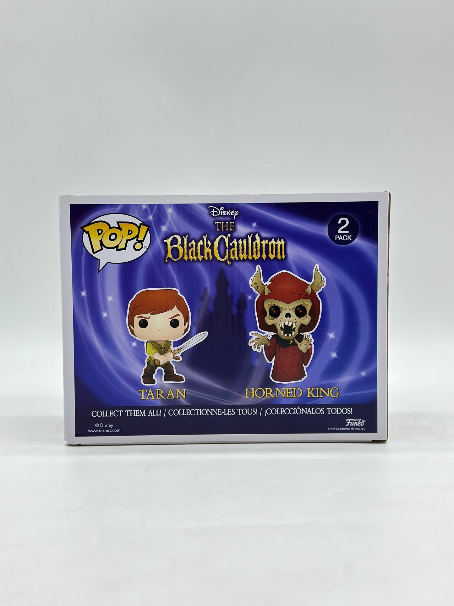 Pop! Disney The Black Cauldron 2 Pack Taran & Horned King 2019 Summer Convention Limited Edition Exclusive