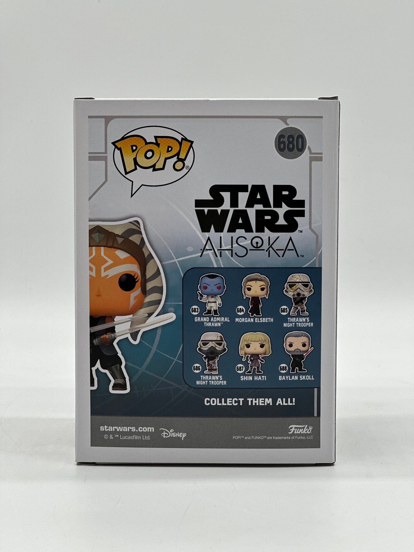 Pop! Star Wars 680 Ahsoka Tano HotTopic Exclusive