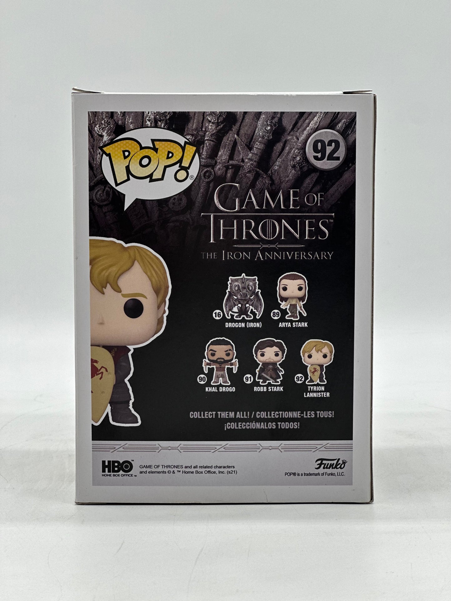 Pop! Game Of Thrones 92 Tyrion Lannister