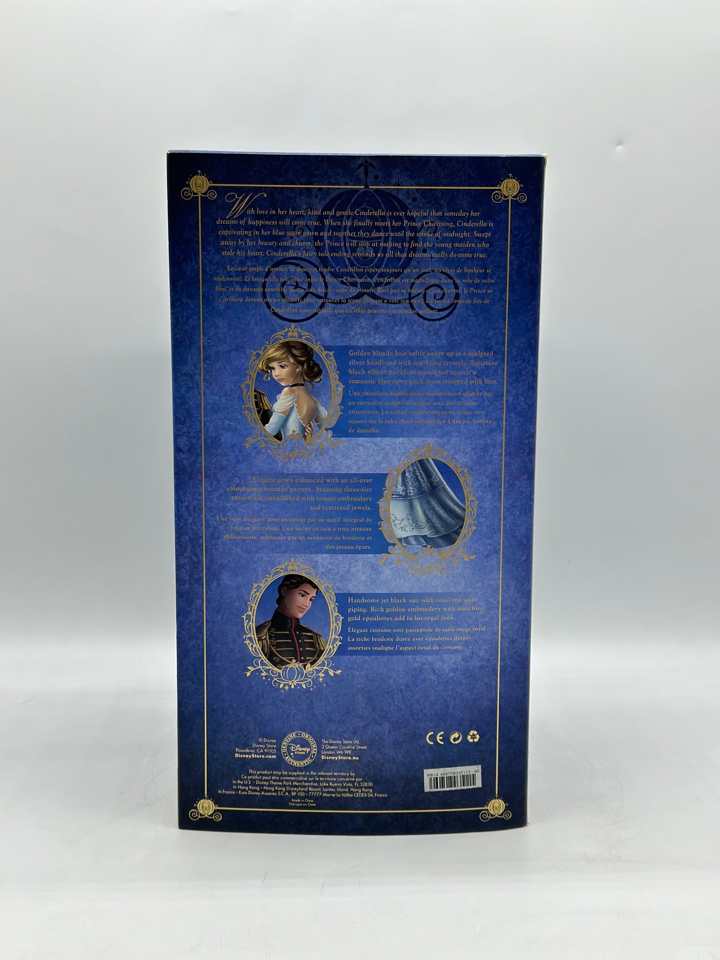 Disney Fairytale Designer Collection Cinderella And Prince Charming Limited Edition Doll Set