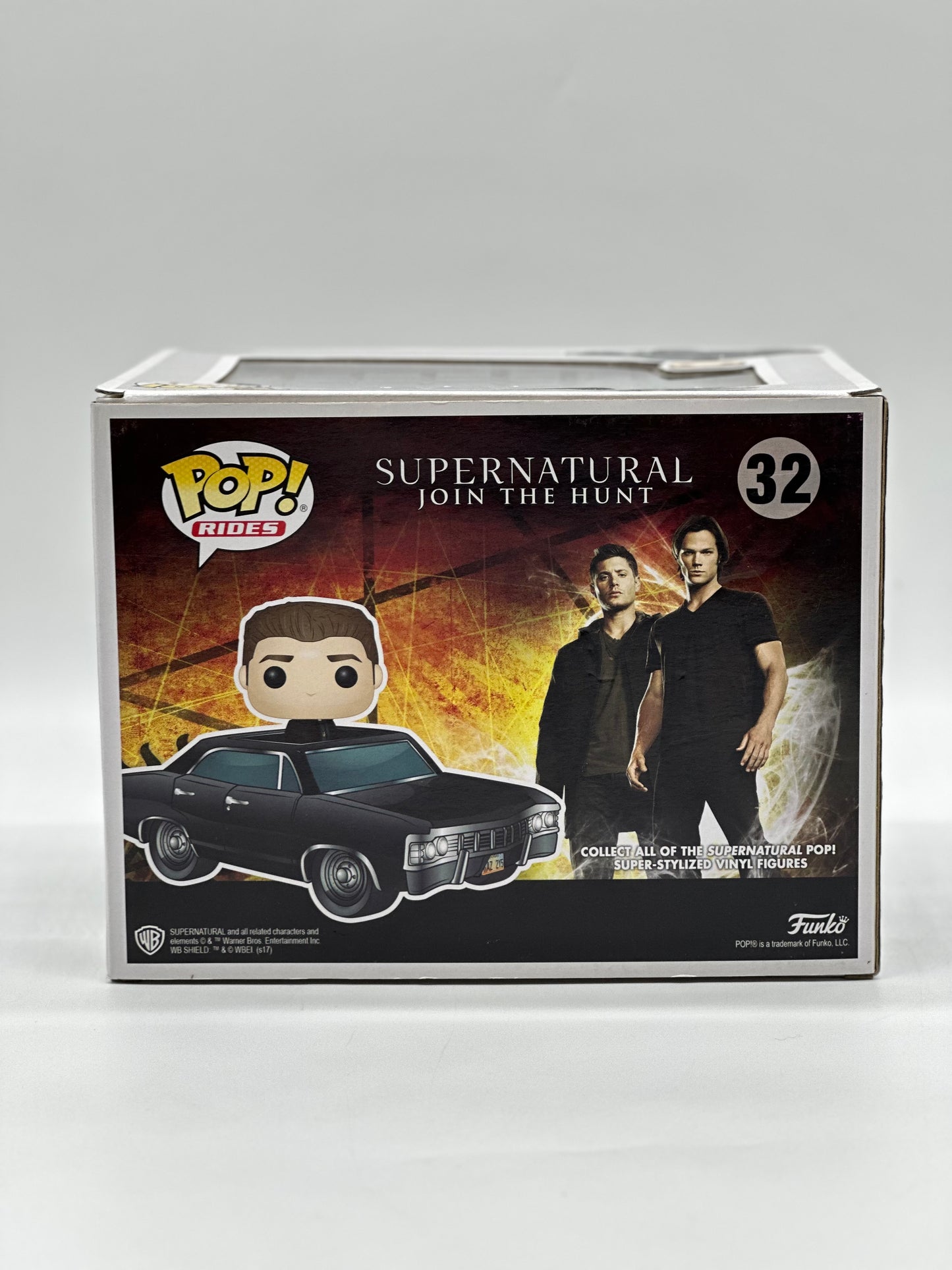 Pop! Rides Television Supernatural Joint The Hunt 32 Baby With Dean 2017 Summer Convention Exclusive