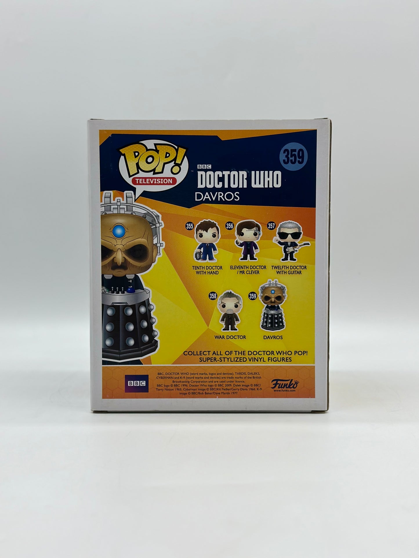 Pop! Television BBC Doctor Who 359 Davros 8’Inch