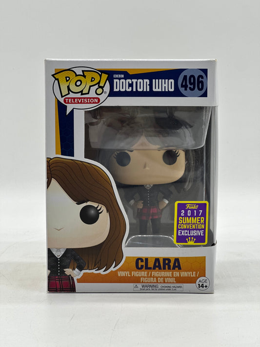 Pop! Television BBC Doctor Who 496 Clara 2017 Summer Convention Exclusive