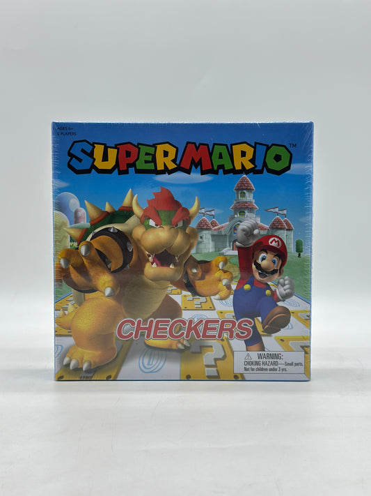 Super Mario Checkers Board Game