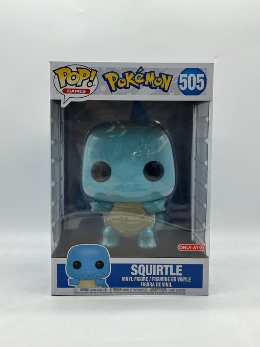 Pop! Games Pokemon 505 Squirtle 10’Inch Only At Target