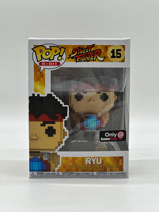 Pop! 8-BIT Street Fighter 15 Ryu Only GameStop