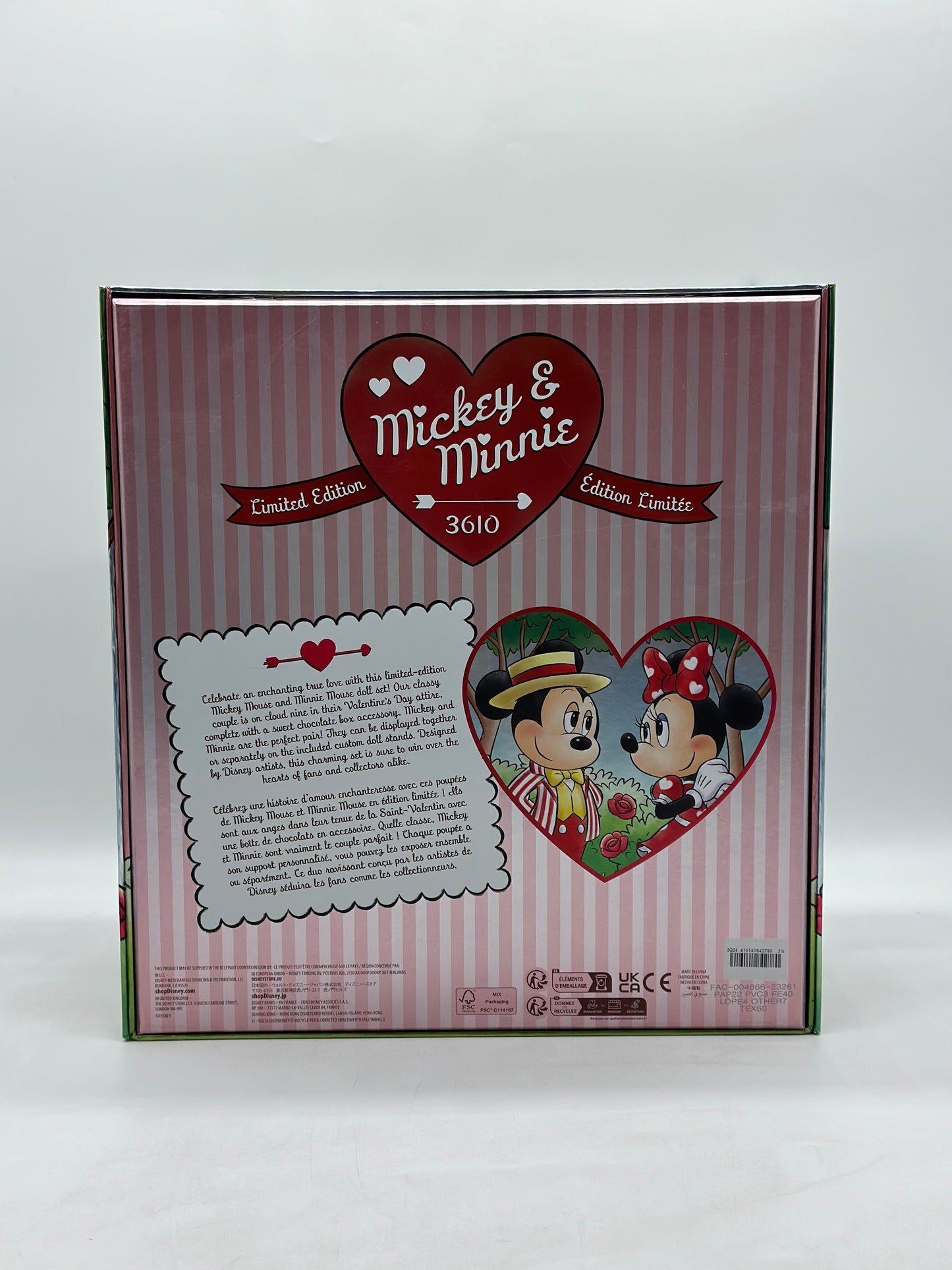 Mickey & Minnie Mouse Limited Edition Doll Set