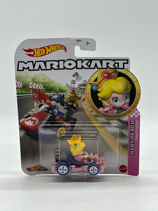 Mario Kart Die-Cast Baby Peach Pipe Frame